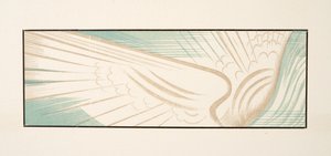 Grafische Illustration aus Prométhée Enchaîné von Aeschylus, veröffentlicht 1941 von Francois Louis Schmied
