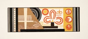 Grafische Illustration aus Prométhée Enchaîné von Aeschylus, veröffentlicht 1941 von Francois Louis Schmied