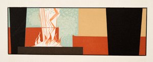Grafische Illustration aus Prométhée Enchaîné von Aischylos, veröffentlicht 1941 von Francois Louis Schmied