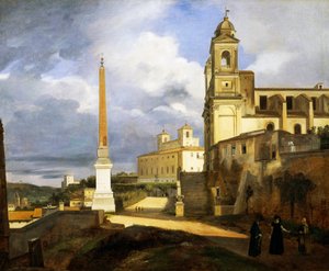 Dreifaltigkeit des Todes und Villa Medici in Rom