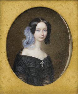 Herzogin Helene von Mecklenburg-Schwerin 1814-1858, später Herzogin von Orléans, ca. 1835