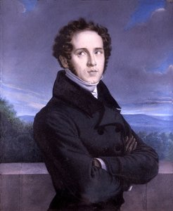 Porträt von Vincenzo Bellini von Francois Millet