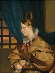 Die Herzogin von Berry (Marie Caroline von Bourbon-Sizilien) von Francois Nicholas Riss