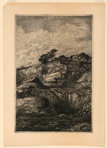 Eine felsige Landschaft