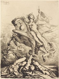 Genie der Künste von Francois Nicolas Chifflart