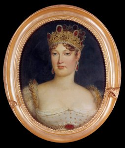 Medallionporträt der Kaiserin Marie-Louise von Baron François Pascal Simon Gérard