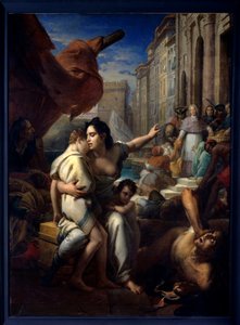 Monsignore von Belsunce während der Pest von Marseille