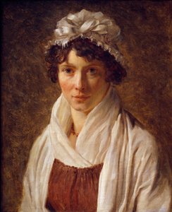Porträt von Madame Lecerf, geborene Gerard, Cousine des Künstlers von Baron François Pascal Simon Gérard