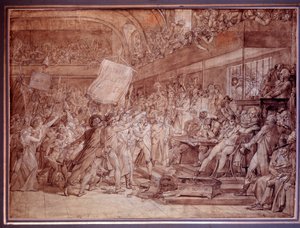 Das Volk von Paris stürmt die Tuilerien am 10. August von Baron François Pascal Simon Gérard