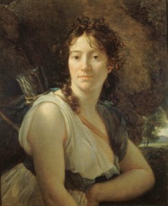 Porträt von Catherine Josephine Duchesnois von Francois Pascal Simon Gerard