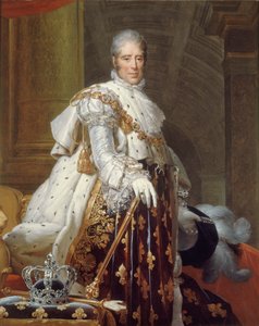 Porträt von König Karl X. von Frankreich 1757-1836, 1825 von Francois Pascal Simon Gerard
