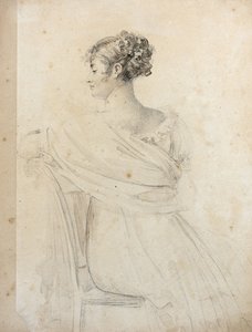 Porträt von Madame Récamier 1777-1849
