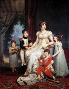 Porträt von Marie-Annonciade genannt Caroline Bonaparte