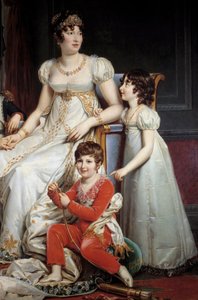 Porträt von Marie-Annonciade, bekannt als Caroline Bonaparte