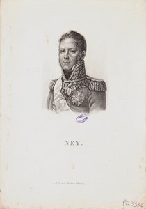 Porträt von Marschall Michel Ney, 1814