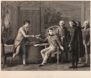 Die Unterzeichnung des Konkordats zwischen Frankreich und dem Heiligen Stuhl am 15. Juli 1801 von Francois Pascal Simon Gerard