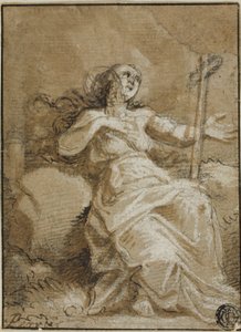 Magdalena in der Wüste von Francois Perrier