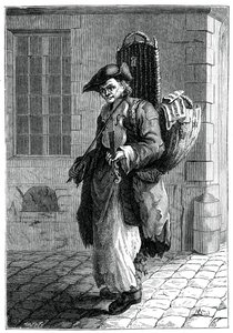 Reisender Musiker, 1885 von Francois Robert Ingouf