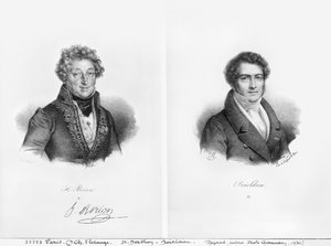 Henri Montan Berton (1767-1844) und Francois Adrien Boieldieu (1775-1834) von Francois Seraphin Delpech