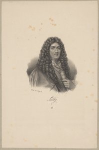 Jean-Baptiste Lully (1632 Florenz - 1687 Paris) – französischer Komponist italienischer Herkunft von Francois Seraphin Delpech