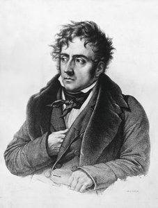 Porträt von Francois-Rene, Vicomte de Chateaubriand (1768-1848), französischer Schriftsteller, Politiker, Diplomat und Historiker
