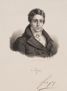 Porträt von Emmanuel Joseph Sieyès von Francois Seraphin Delpech