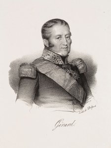 Porträt von Étienne Maurice Gérard von Francois Seraphin Delpech