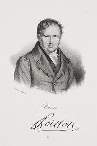 Porträt von Siméon Denis Poisson von Francois Seraphin Delpech