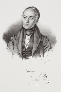Porträt des Politikers François Pierre Guillaume Guizot von Francois Seraphin Delpech
