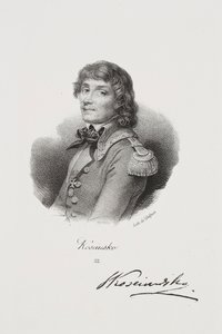 Porträt des Freiheitskämpfers Tadeusz Kościuszko von Francois Seraphin Delpech