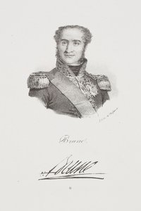Porträt von Marschall Guillaume Brune von Francois Seraphin Delpech