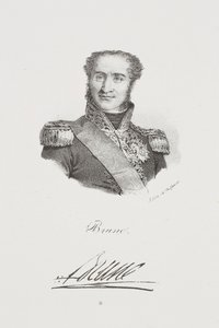Porträt von Marschall Guillaume Brune von Francois Seraphin Delpech