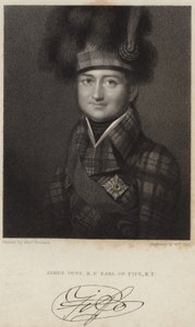Porträt von James Duff; Earl of Fife von Francois Theodore Rochard