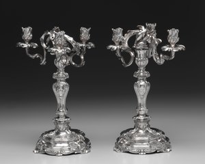 Kandelaber, 1757-1758