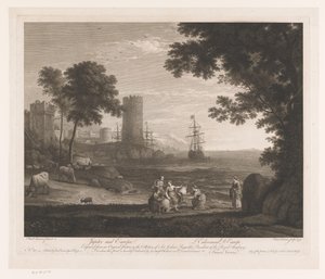 Jupiter und Europa von Francois Vivares