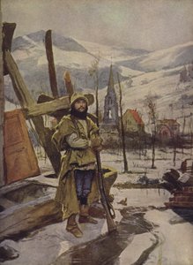 Wache im Elsass von Francois after Flameng