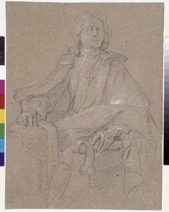 Porträt von Jules Hardouin Mansart (1645-1708) von Francois de Troy