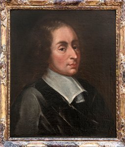 Porträt von Blaise Pascal - Porträt von Blaise Pascal von François II Quesnel (1637-1699) - Clermont-Ferrand