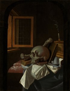 Vanitas Stillleben, ca. 1650 von Francois van Daellen