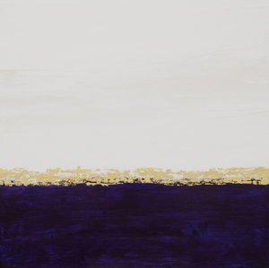 Tiefpurpurner Goldhorizont