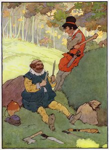 Illustration für Babes in the Wood von Frank Adams