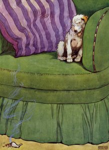 Illustration für Old Mother Hubbard