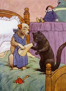 Illustration für Alte Mutter Hubbard von Frank Adams