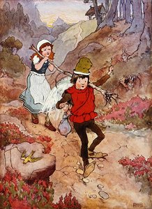Jack und Jill, Illustration aus 