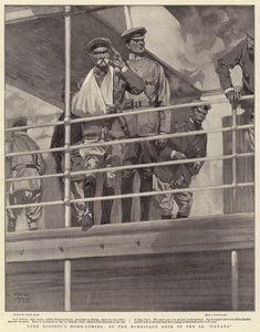 Heimkehr von Lord Roberts auf dem Hurrikandeck der SS Canada von Frank Craig