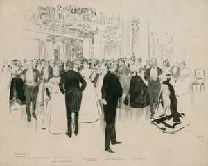 Der Gordon Memorial Ball im Hotel Cecil, zwischen den Tänzen von Frank Craig