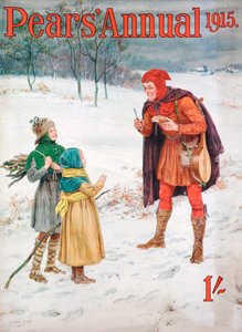 Titelblatt des Pears Annual, 1915 von Frank Dadd