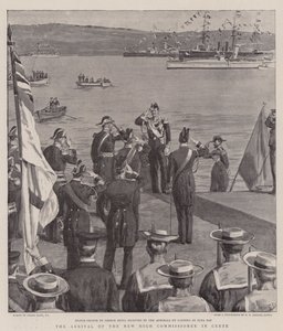 Die Ankunft des neuen Hochkommissars auf Kreta von Frank Dadd