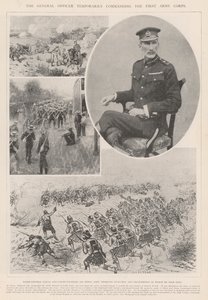 Der Generaloffizier, der vorübergehend das Erste Armeekorps befehligt