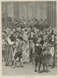 Der Kinderkostümball im Mansion House von Frank Dadd